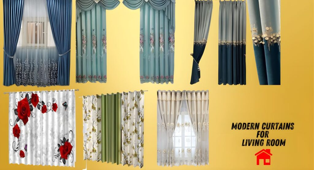 modern curtains for living room